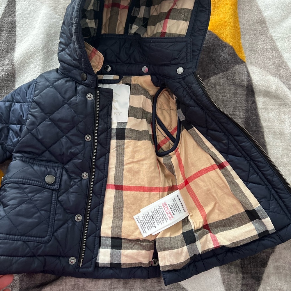 Burberry infant jacket